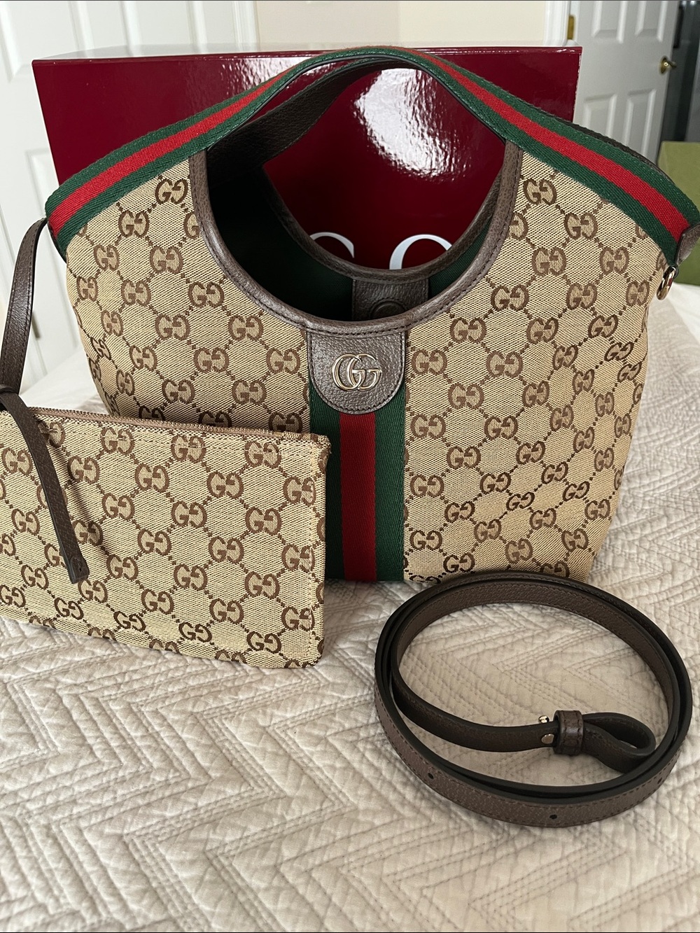 Authentic Gucci Gigilo small tote bag - New